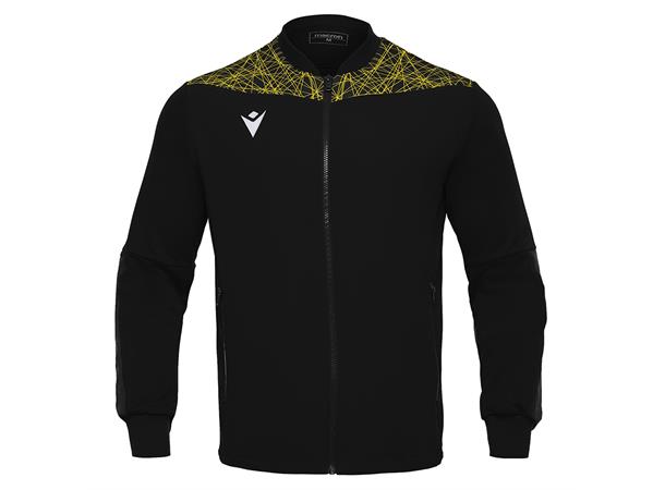 Shiva Full Zip Top SORT/GUL 3XL Teknisk jakke med børstet foring- Unisex 