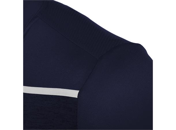 Jumeirah Polo NAV/WHT M Poloskjorte i elastisk stoff 