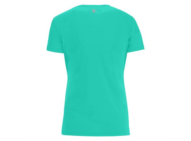 Irma Shirt Dame TRQ/BLK L Teknisk løpe t-skjorte til dame 