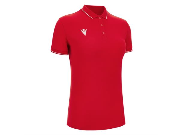 Waltz Eco Polo W RED XS Polosskjorte til dame i Ecotekstil 