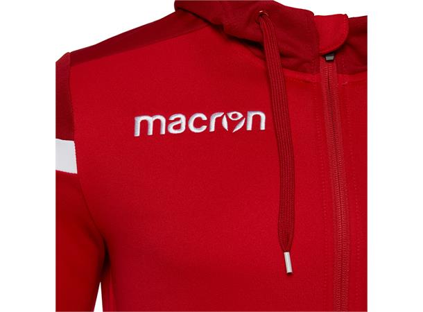 Eadesy Hoody Full Zip Top RED/WHT M Overtrekksjakke 